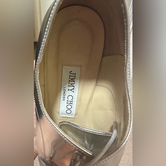 Jimmy Choo, size 37, silver and black - Picture 6 of 7